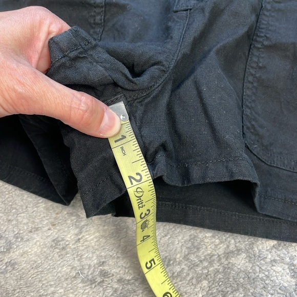 NWT Frank & Eileen Ireland Romper Cotton Linen Long Sleeve Loose Black XXS - Picture 13 of 14